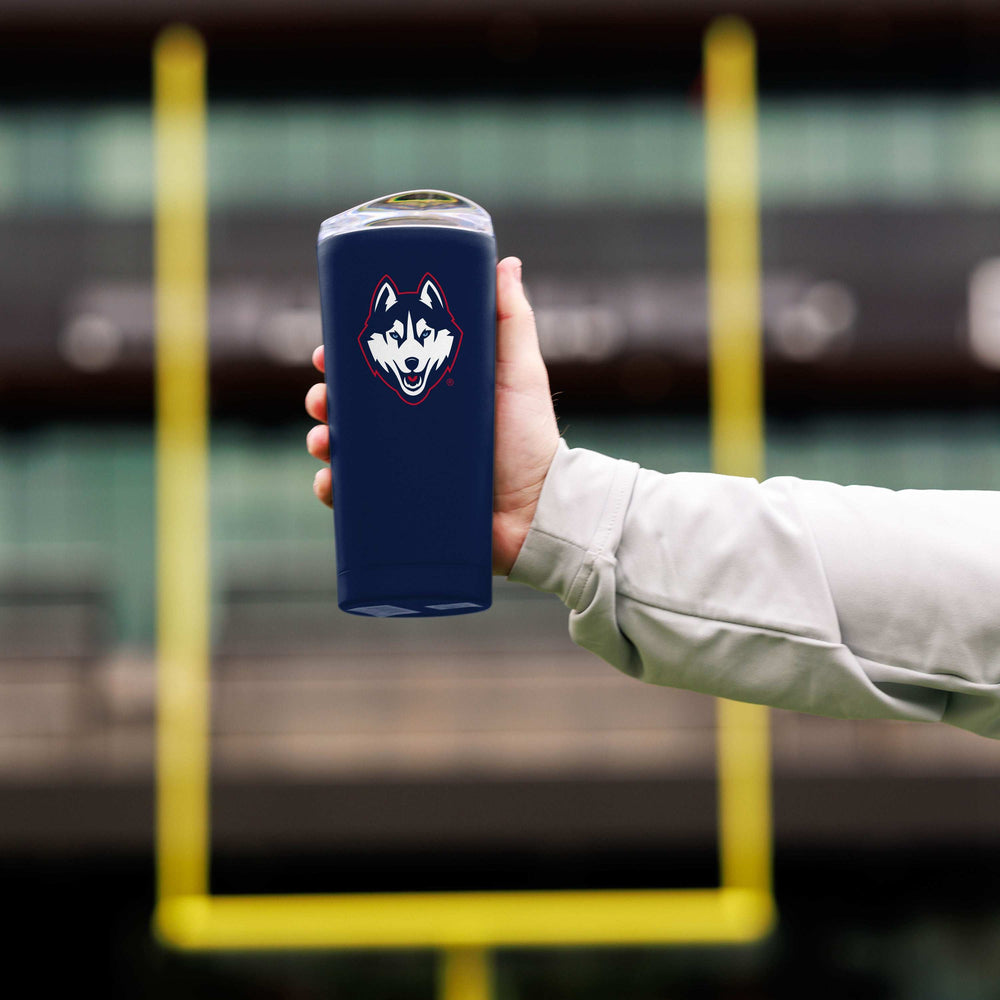 UConn 20oz Flipside Powder Coat Tumbler - Logo Brands - Flyclothing LLC