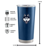 UConn 20oz Gameday Stainless Steel Tumbler - Logo Brands - Flyclothing LLC
