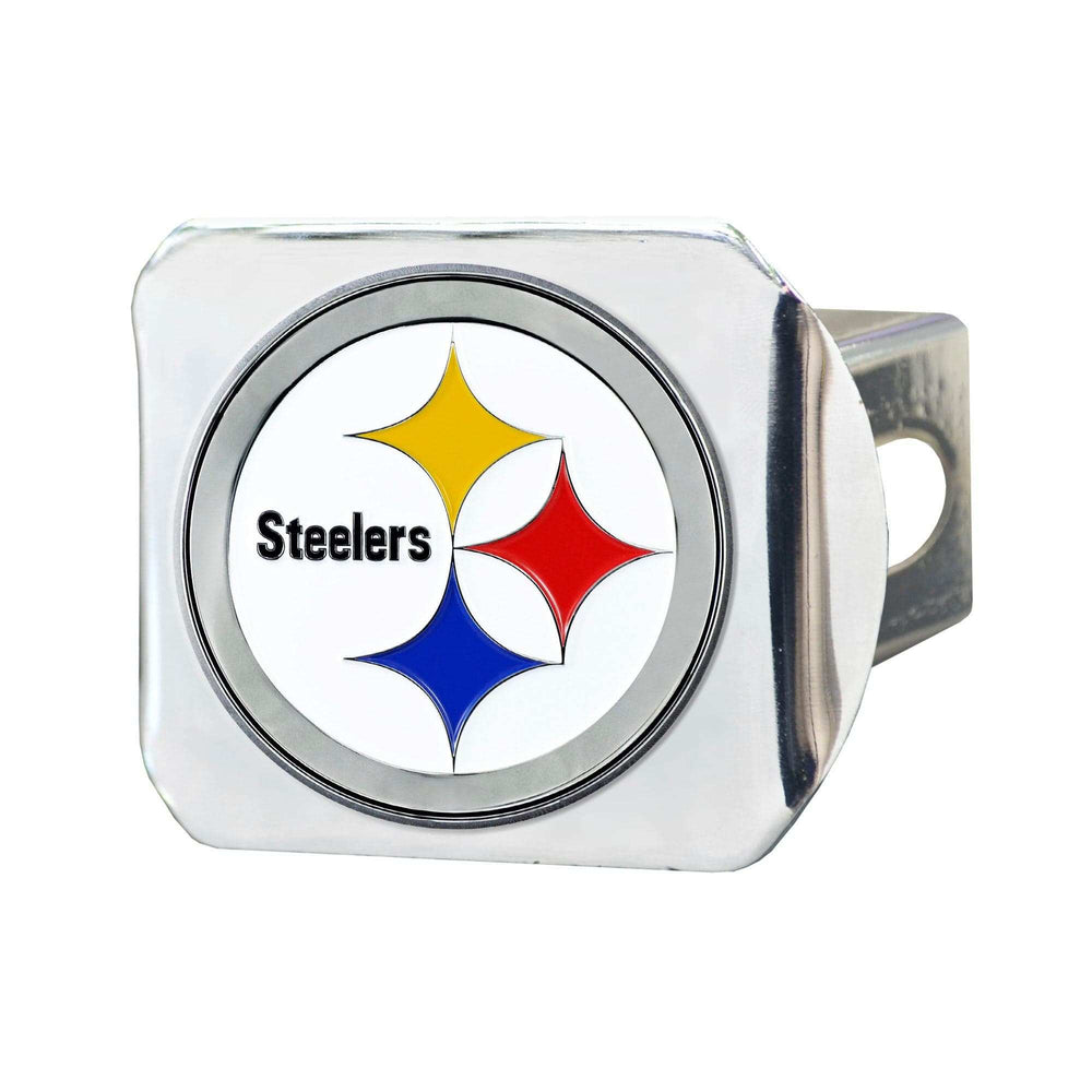 Pittsburgh Steelers Hitch Cover - 3D Color Emblem - Pittsburgh Steelers - Flyclothing LLC