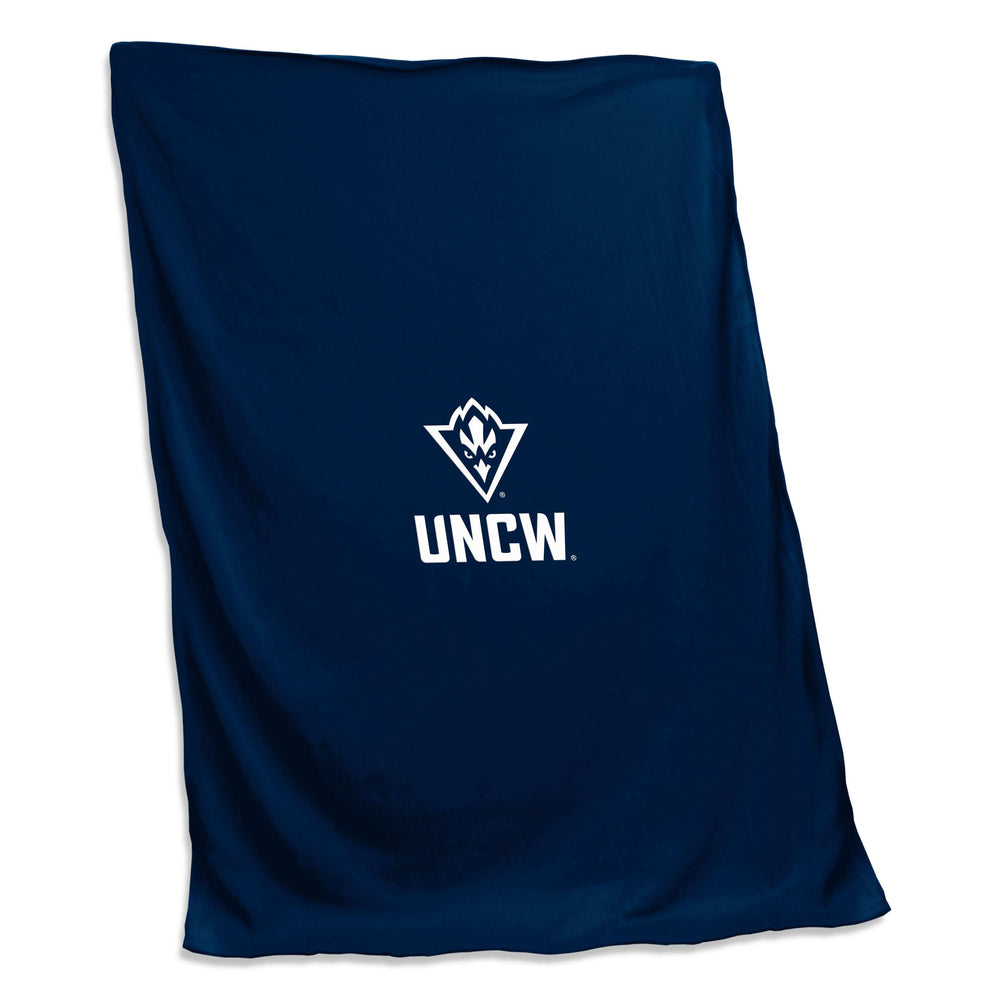 UNC Wilmington Screened Sweatshirt Blanket - Logo Brands - Flyclothing LLC