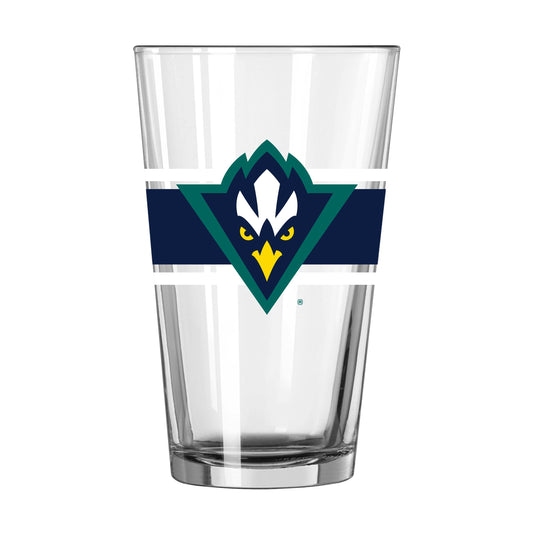 UNC Wilmington 16oz Stripe Pint Glass - Logo Brands - Flyclothing LLC