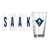 NC Wilmington 16oz Overtime Pint Glass - Logo Brands - Flyclothing LLC