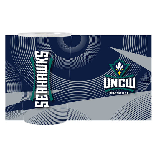 UNC Wilmington Geo Pattern 4-Pack Hardwall Cup - Logo Brands - Flyclothing LLC