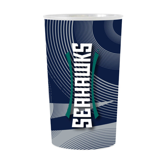 UNC Wilmington Geo Pattern 4-Pack Hardwall Cup - Logo Brands - Flyclothing LLC