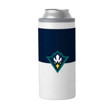 UNC Wilmington 12oz Colorblock Slim Can Coolie - Logo Brands - Flyclothing LLC