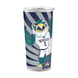 NC Wilmington 20oz Mascot Stainless Tumbler - Logo Brands - Flyclothing LLC