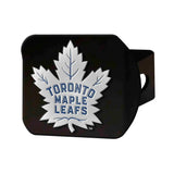Toronto Maple Leafs Black Metal Hitch Cover - 3D Color Emblem - Toronto Maple Leafs - Flyclothing LLC