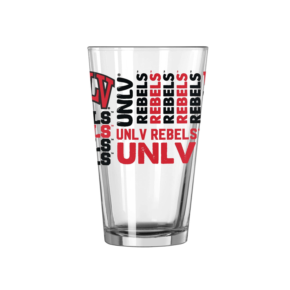 UNLV 16oz Spirit Pint Glass - Logo Brands - Flyclothing LLC
