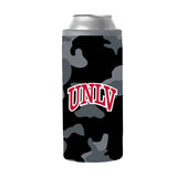 UNLV Black Camo 12oz Slim Can Coolie - Logo Brands - Flyclothing LLC