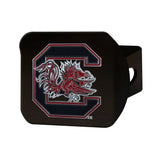 South Carolina Gamecocks Black Metal Hitch Cover - 3D Color Emblem - South Carolina - Flyclothing LLC