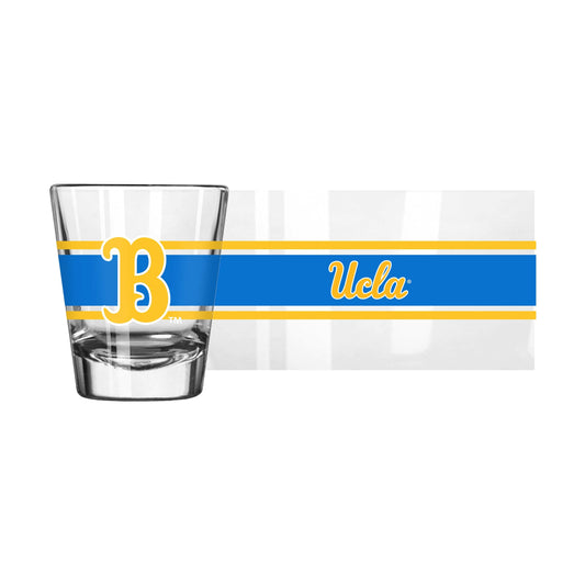 UCLA 2oz Stripe Shot Glass - Logo Brands - Flyclothing LLC