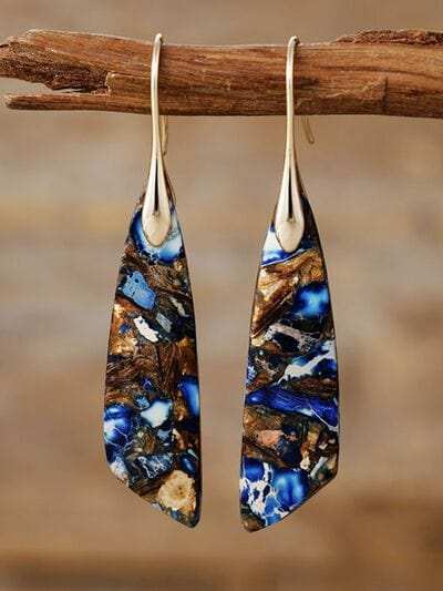 Geometrical Shape Dangle Earrings - Trendsi - Flyclothing LLC
