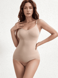 Basic Bae Full Size Scoop Neck Butt Lifting Bodysuit - ShopBasicbae - Flyclothing LLC