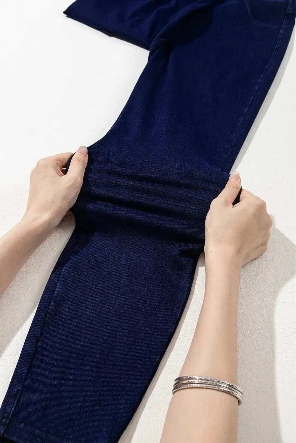 Skinny Jeans with Pockets - Trendsi - Flyclothing LLC