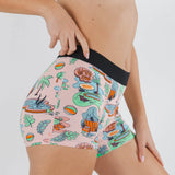The Motel Hotel | Palm Springs Tropical Women’s Boxers - Shinesty - Flyclothing LLC