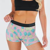 The Fineapples | Pineapples Women’s Boxers - Shinesty - Flyclothing LLC