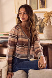 SO ME Textured Variegated Multi Color Cardigan - Trendsi - Flyclothing LLC