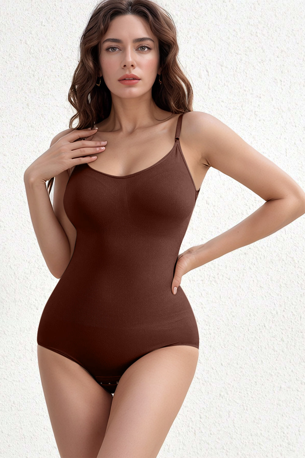Basic Bae Full Size Scoop Neck Butt Lifting Bodysuit - ShopBasicbae - Flyclothing LLC