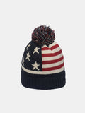 Roll Rim US Flag Knit Hat - Trendsi - Flyclothing LLC