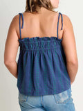 Frill Square Neck Cami - Trendsi - Flyclothing LLC