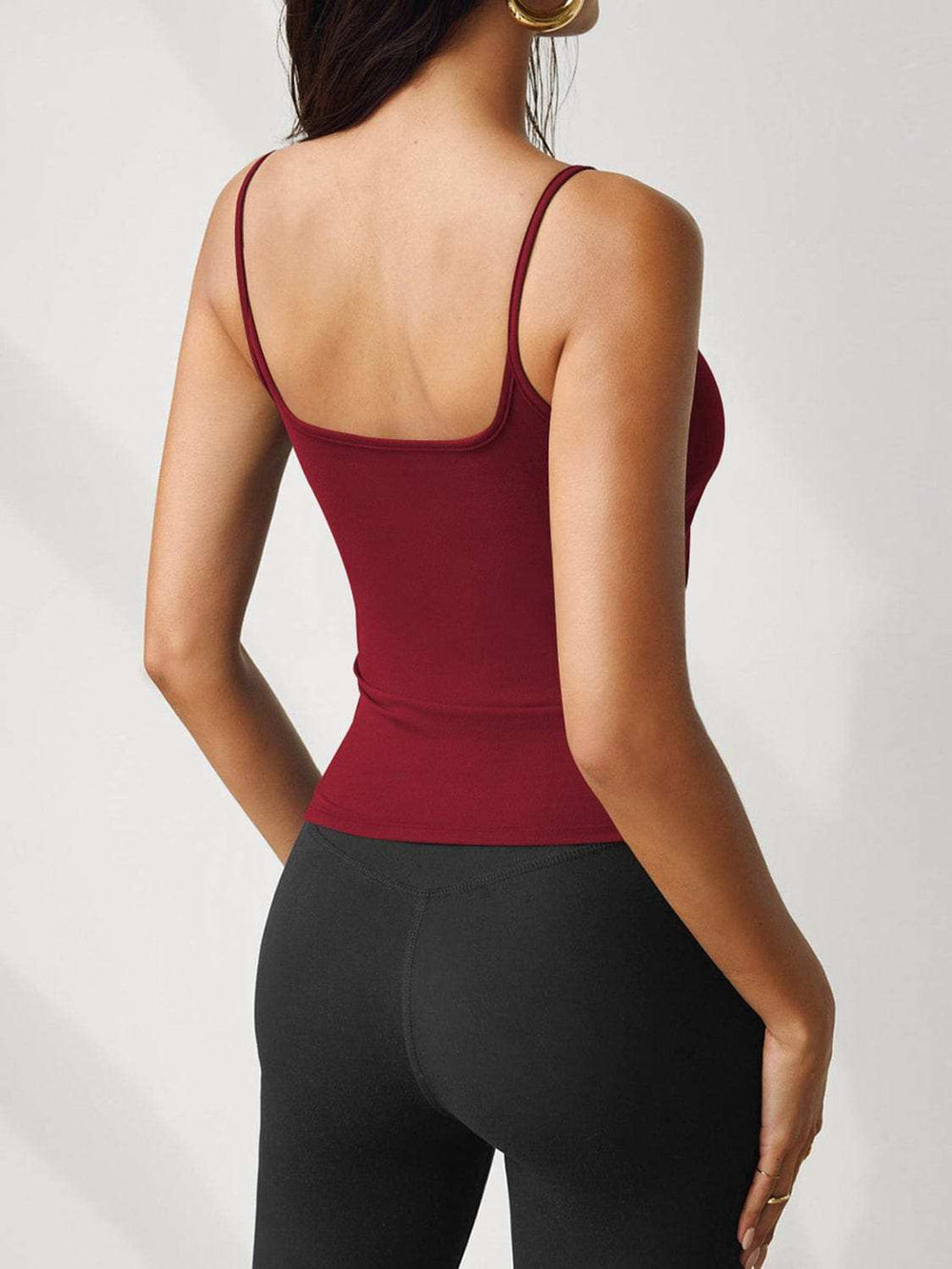 Scoop Neck Cami - Trendsi - Flyclothing LLC