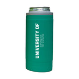 Utah 12oz Optic Stacked Soft Touch Slim Coolie - Logo Brands - Flyclothing LLC