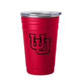 Utah Red 22oz Logo Stainless Cup - Logo Brands - Flyclothing LLC