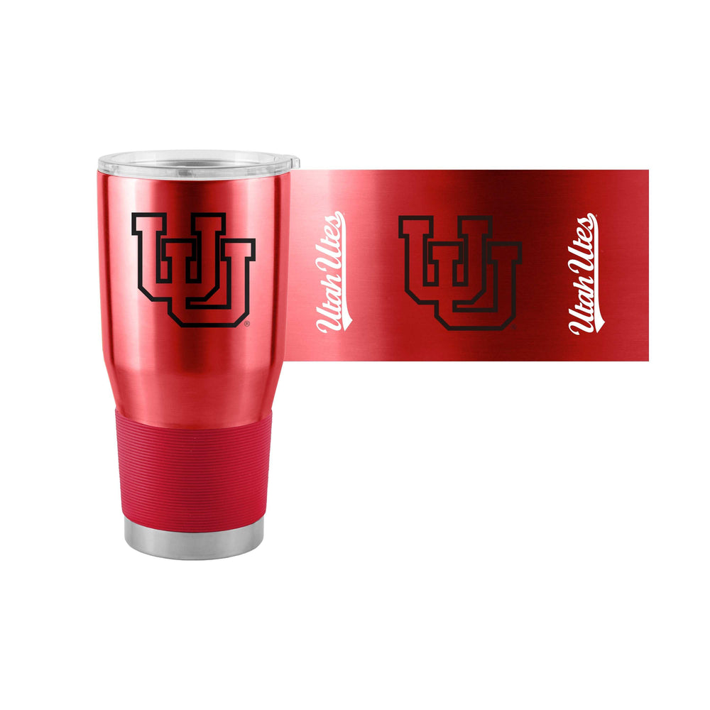 Utah 30oz Alternate Gameday Stainless Steel Tumbler - Logo Brands - Flyclothing LLC