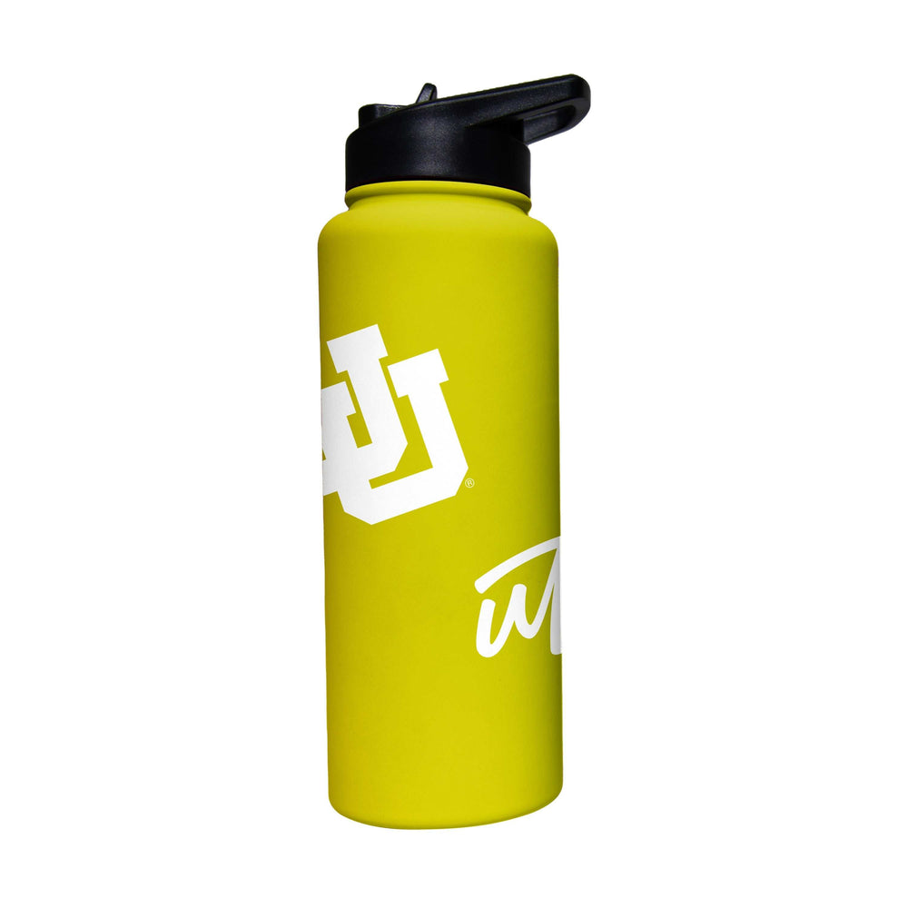 Utah 34oz Cru Bold Soft Touch Quencher - Logo Brands - Flyclothing LLC