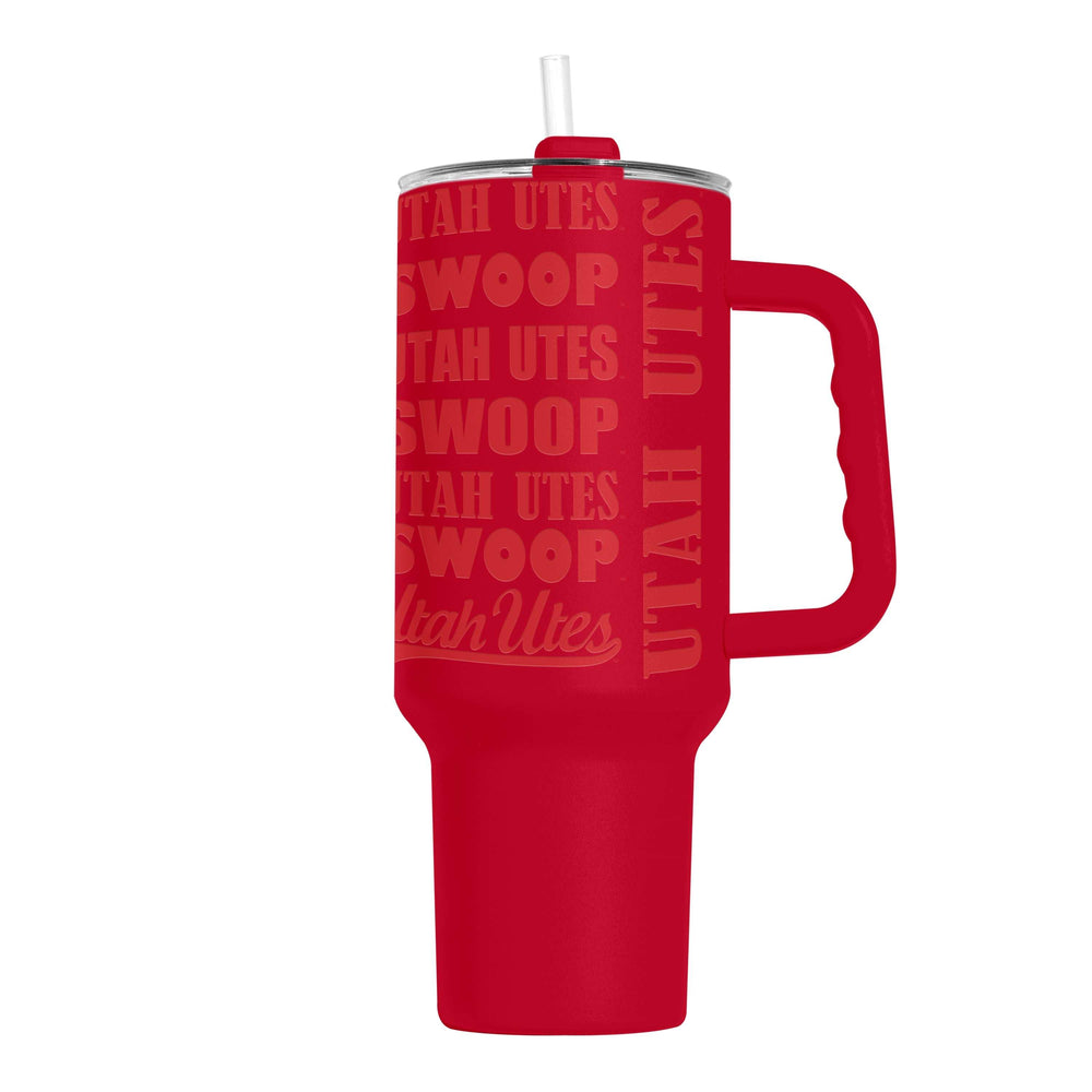 Utah 40oz Replay Powder Coat Tumbler - Logo Brands - Flyclothing LLC