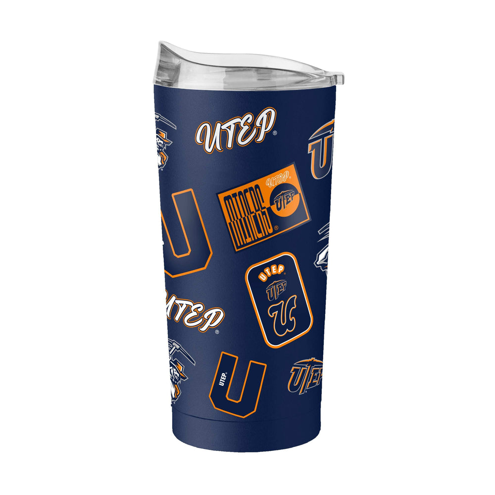 UTEP 20oz Dreamweave Powder Coat Tumbler - Logo Brands - Flyclothing LLC