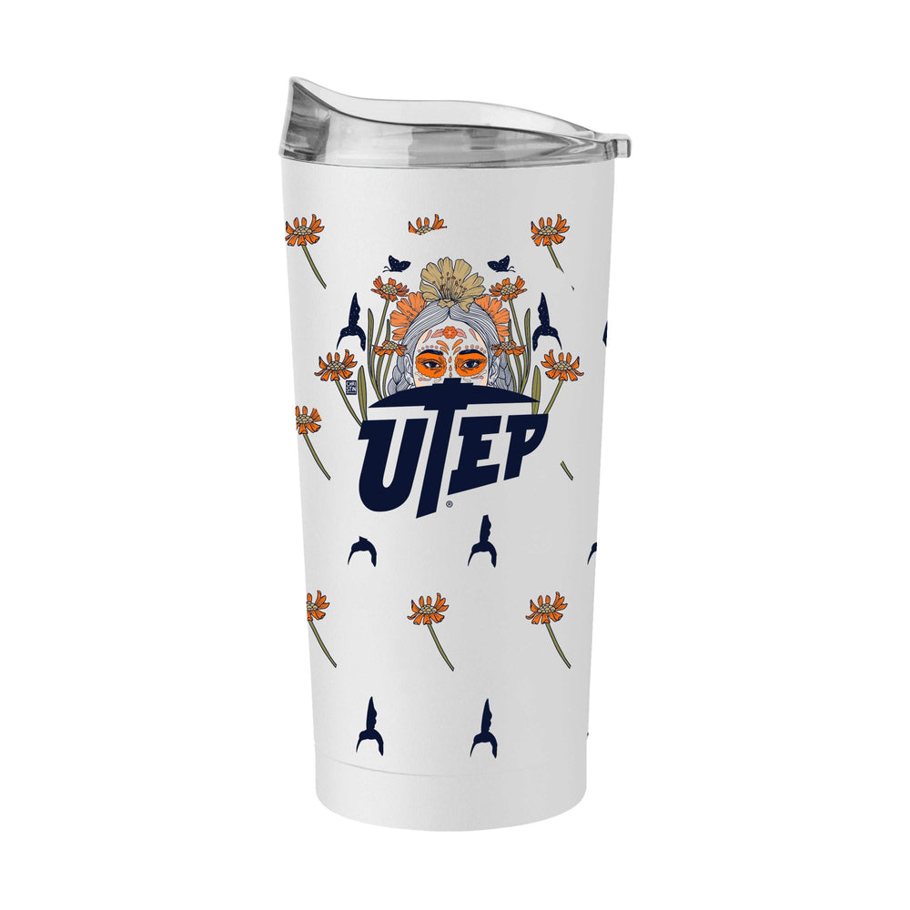 UTEP Hispanic Heritage 20oz Powder Coat Tumbler - Logo Brands - Flyclothing LLC