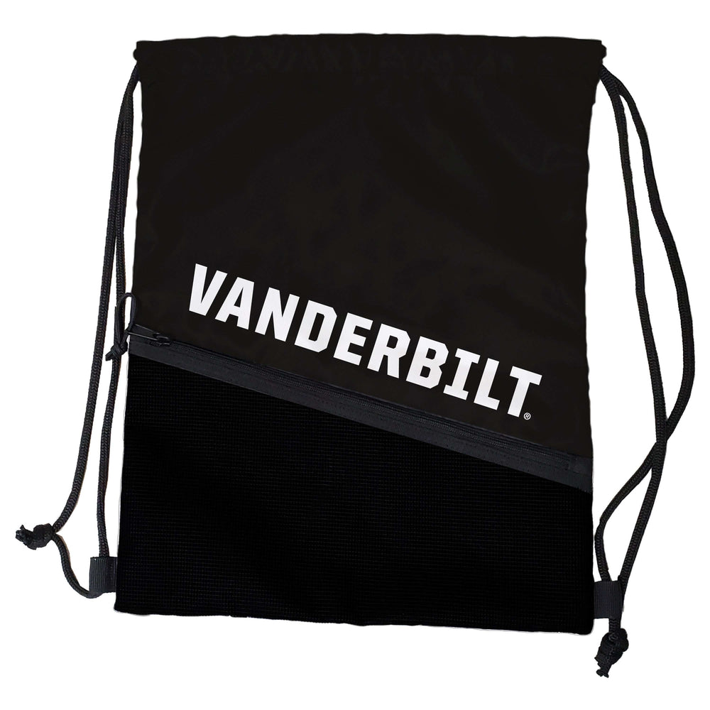 Vanderbilt University White Logo Tilt Backsack - Logo Brands - Flyclothing LLC