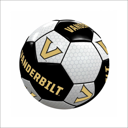 Vanderbilt Mini Soccer Ball - Logo Brands - Flyclothing LLC