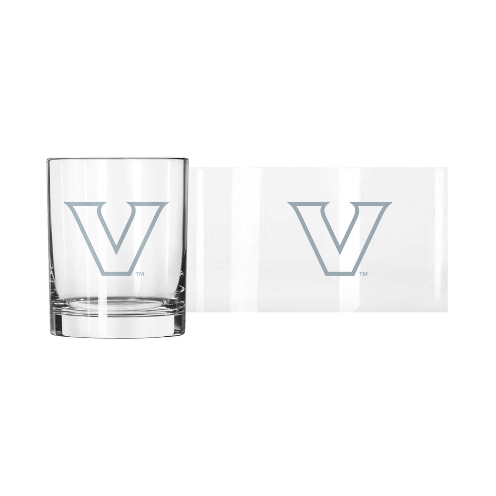 Vanderbilt 14oz Frost Rocks Glass - Logo Brands - Flyclothing LLC