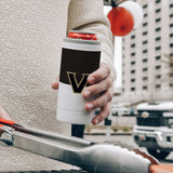 Vanderbilt Colorblock 12oz Slim Can Coolie - Logo Brands - Flyclothing LLC