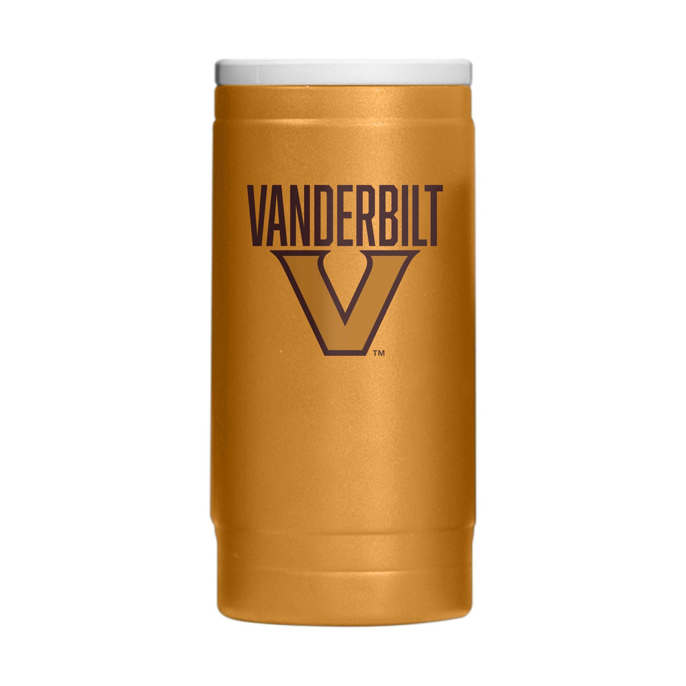 Vanderbilt Huddle Powder Coat Slim Can Coolie - Logo Brands - Flyclothing LLC