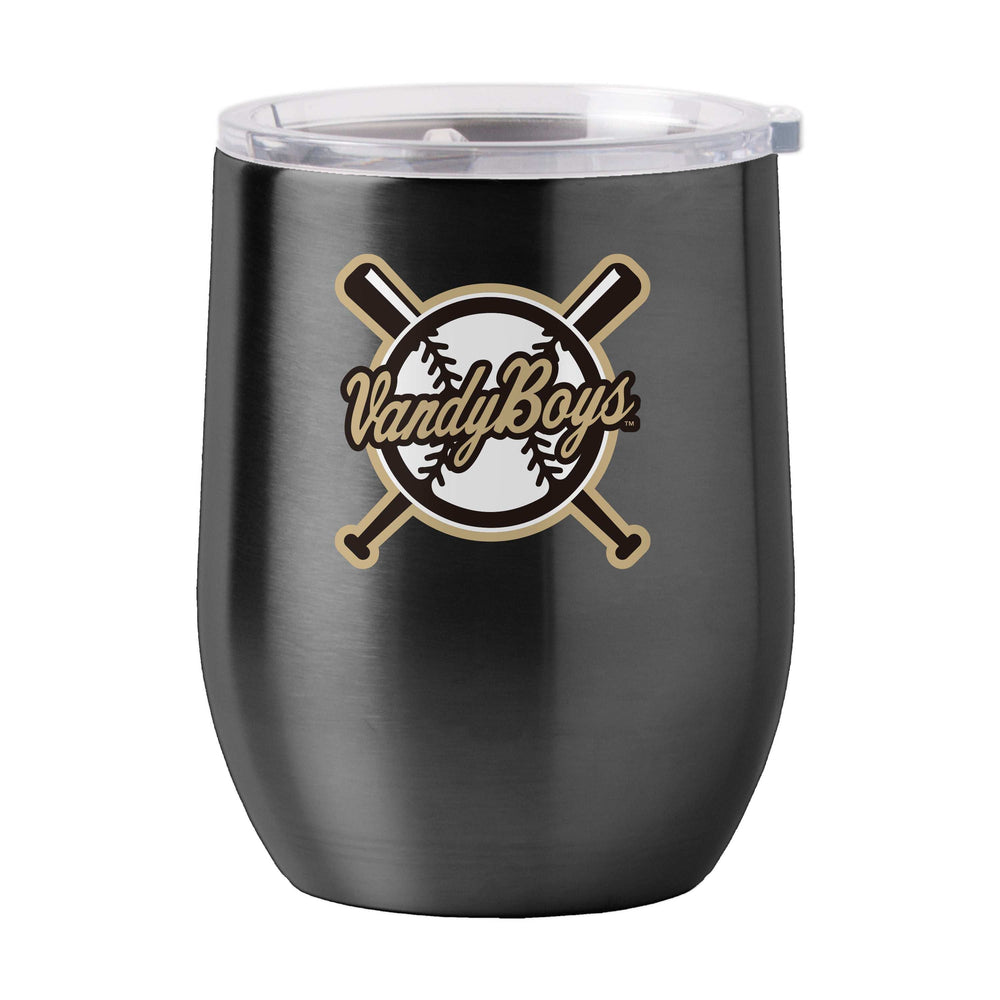 Vanderbilt 16oz VandyBoys Stainless Curved Beverage - Logo Brands - Flyclothing LLC