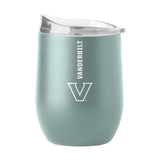 Vanderbilt 16oz Vertical Powder Coat Curved Beverage - Logo Brands - Flyclothing LLC