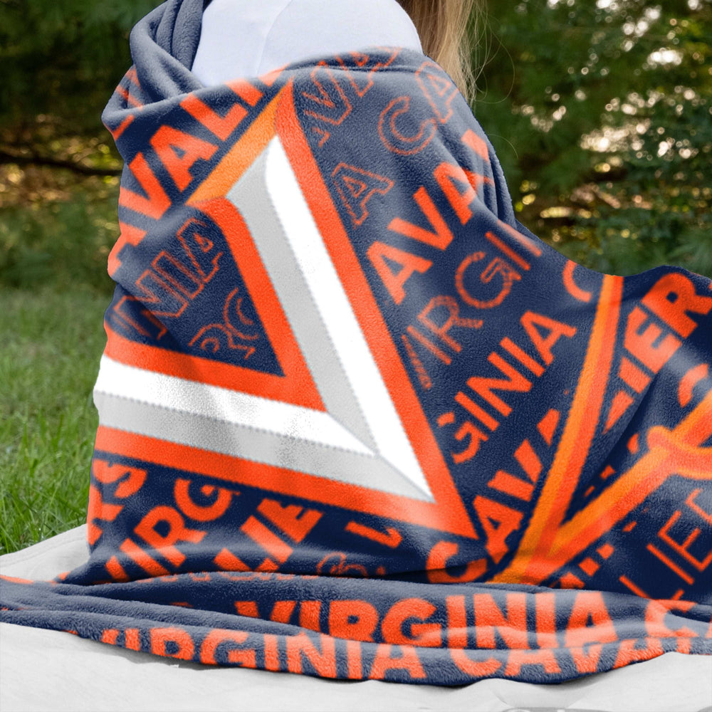 Virginia Classic Fleece Throw - Logo Brands - Flyclothing LLC