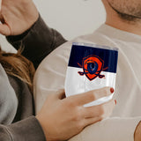 Virginia 16oz Colorblock Stainless Curved Beverage - Logo Brands - Flyclothing LLC