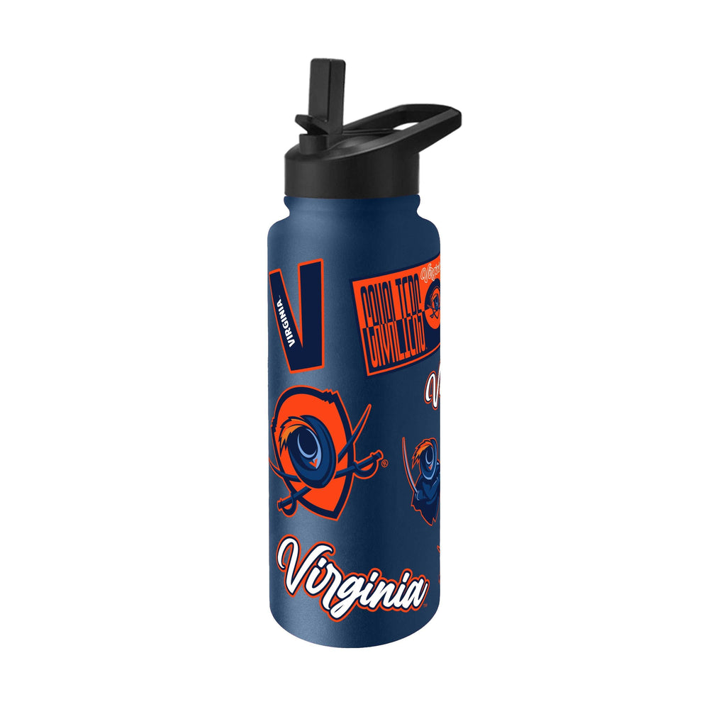 Virginia 34oz Dreamweave Quencher Bottle - Logo Brands - Flyclothing LLC