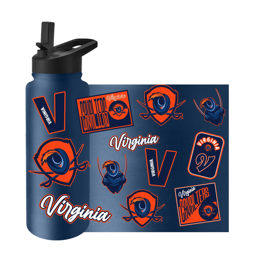 Virginia 34oz Dreamweave Quencher Bottle - Logo Brands - Flyclothing LLC