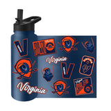 Virginia 34oz Dreamweave Quencher Bottle - Logo Brands - Flyclothing LLC