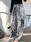Printed Wide Leg Pants - Trendsi - Flyclothing LLC