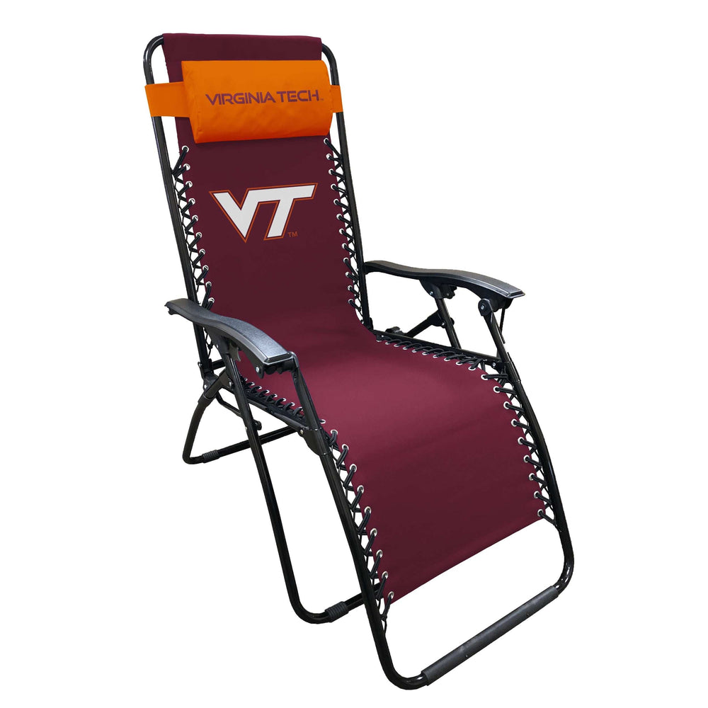 Virginia Tech Zero Gravity Lounger Embroidered - Logo Brands - Flyclothing LLC