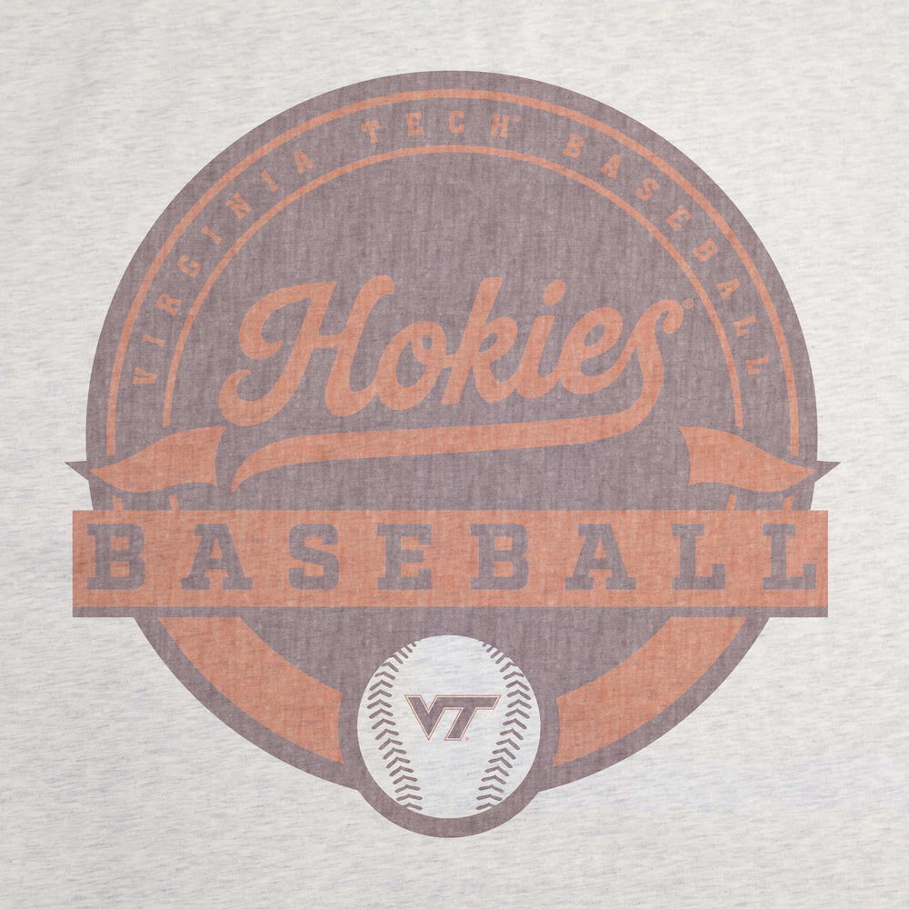 Virginia Tech Baseball Sublimated Sweatshirt Blanket - Logo Brands - Flyclothing LLC