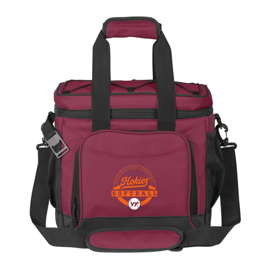 Virginia Tech Softball 24 Can Flex Cooler - Logo Brands - Flyclothing LLC