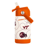 Virginia Tech 12oz Mascot SS Kids Bottle - Logo Brands - Flyclothing LLC