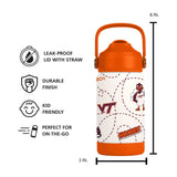 Virginia Tech 12oz Mascot SS Kids Bottle - Logo Brands - Flyclothing LLC